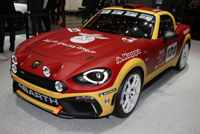 Abarth 124 Spyder and 124 Rally prototype